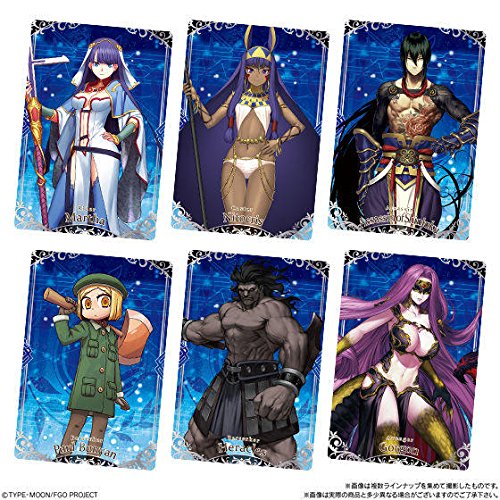Amazon.com: Fate/Grand Order Wafer Cookie 2 FGO Normal Card 12